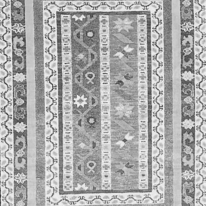 Serging Thickness of Machine Washable Oriental Gray Traditional Rug, wshcon3084gry