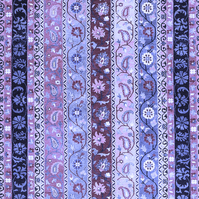 Abstract Blue Contemporary Rug, con3085blu