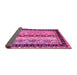 Sideview of Abstract Pink Contemporary Rug, con3085pnk