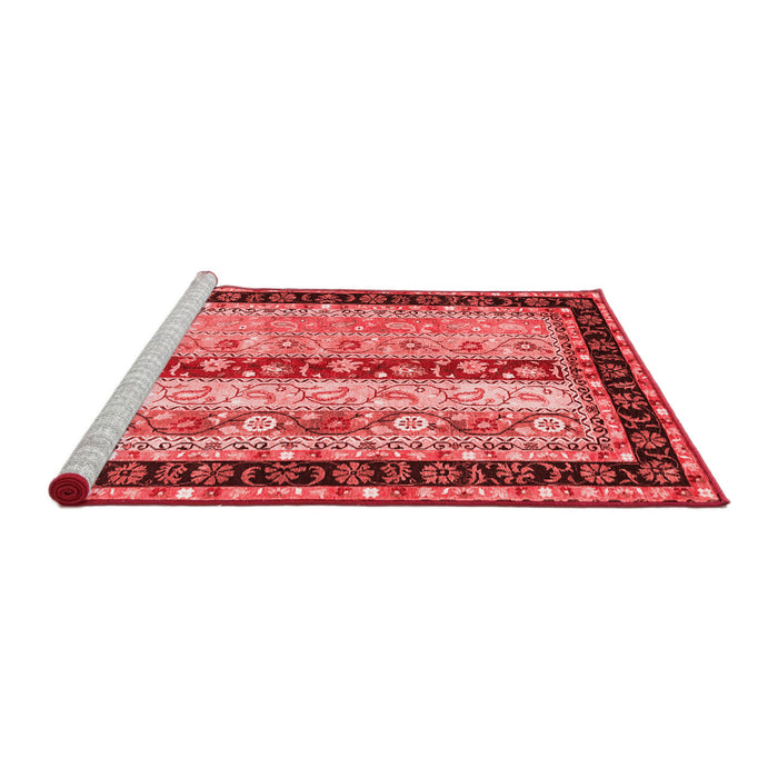 Contemporary Red Washable Rugs