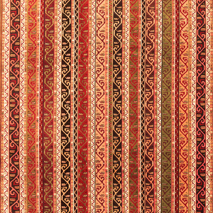 Abstract Orange Contemporary Rug, con3086org