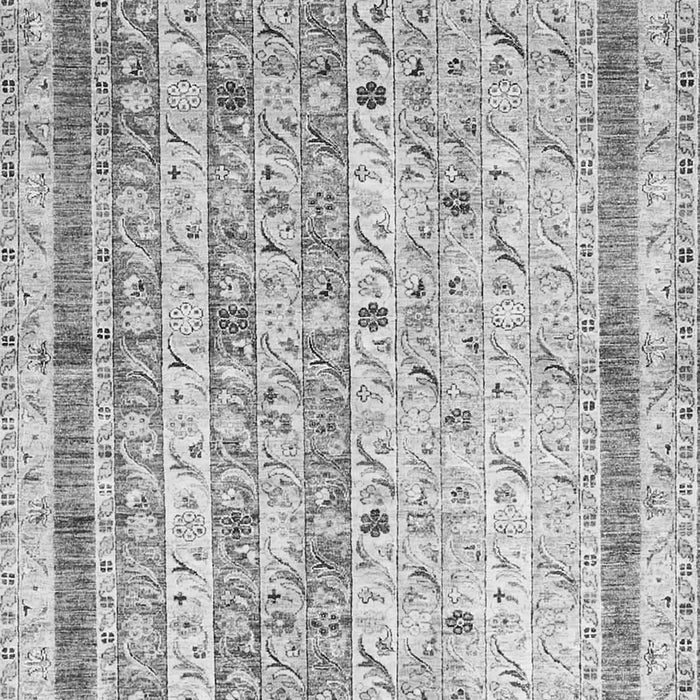 Serging Thickness of Machine Washable Abstract Gray Contemporary Rug, wshcon3087gry