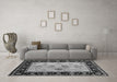 Machine Washable CON3088X Gray CON3088X Rug in a Living Room,, wshcon3088gry