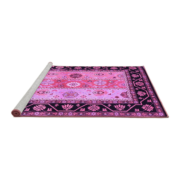 Sideview of Machine Washable CON3088X Purple CON3088X Area Rugs, wshcon3088pur