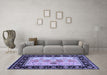Machine Washable CON3088X Blue CON3088X Rug in a Living Room, wshcon3088blu