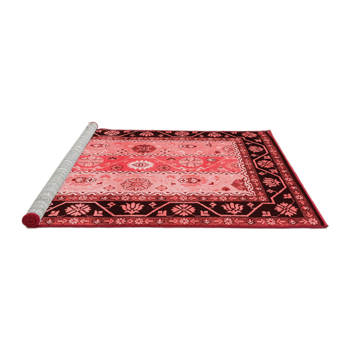 CON3088X Red Washable Rugs