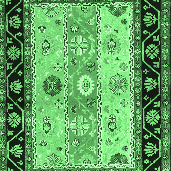 Machine Washable CON3088X Emerald Green CON3088X Area Rugs, wshcon3088emgrn