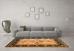 Machine Washable CON3088X Brown CON3088X Rug in a Living Room,, wshcon3088brn