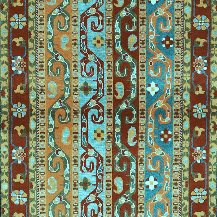 Machine Washable CON3089X Light Blue CON3089X Rug, wshcon3089lblu