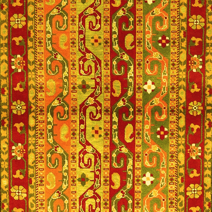 Machine Washable CON3089X Yellow CON3089X Rug, wshcon3089yw