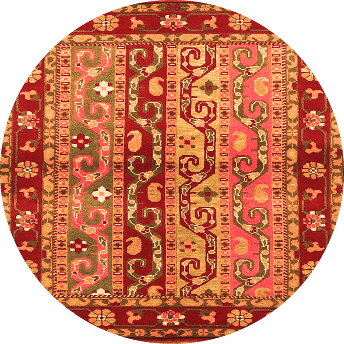 Machine Washable CON3089X Orange CON3089X Area Rugs, wshcon3089org