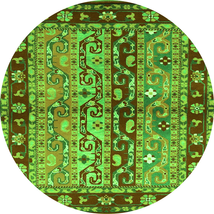 Machine Washable CON3089X Green CON3089X Area Rugs, wshcon3089grn