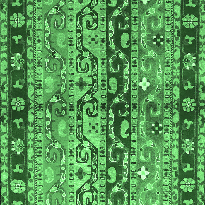 Machine Washable CON3089X Emerald Green CON3089X Area Rugs, wshcon3089emgrn