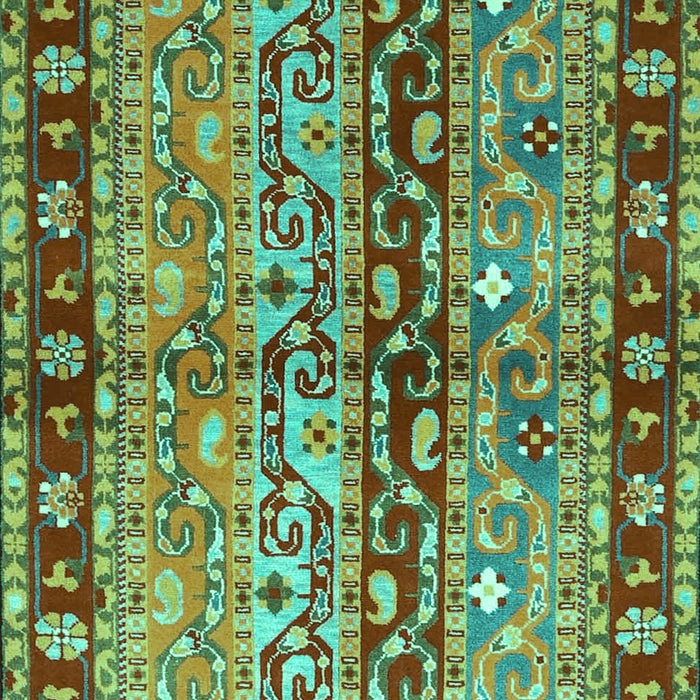 Machine Washable CON3089X Turquoise CON3089X Area Rugs, wshcon3089turq