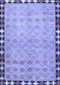 Southwestern Blue Country Rug, con308blu