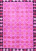 Southwestern Pink Country Rug, con308pnk