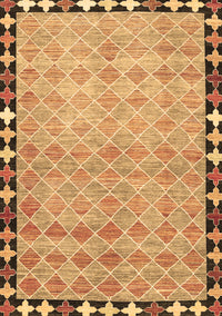 Southwestern Brown Country Rug, con308brn