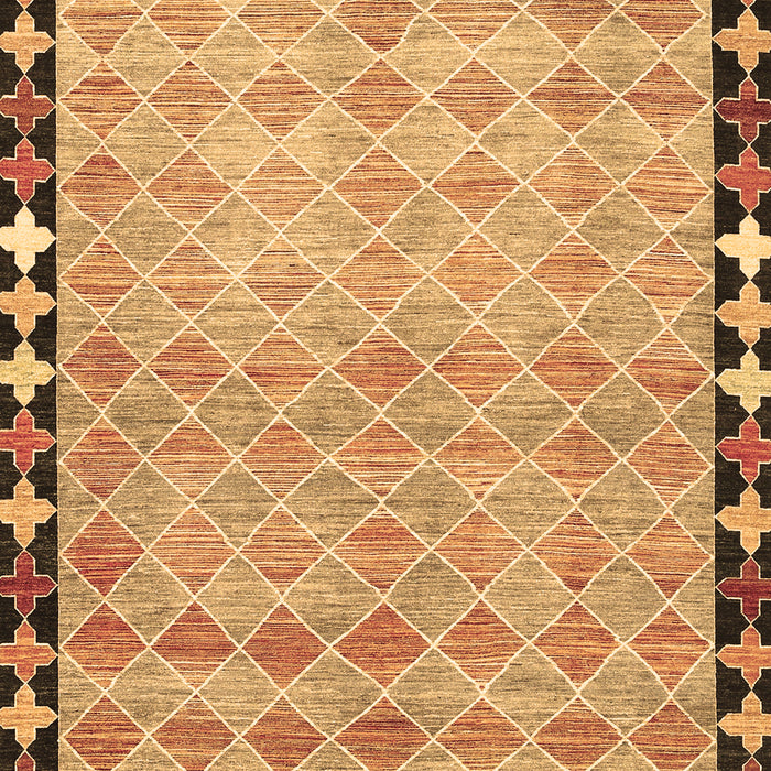 Southwestern Brown Country Rug, con308brn