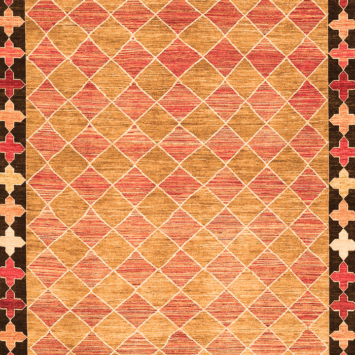 Southwestern Orange Country Rug, con308org