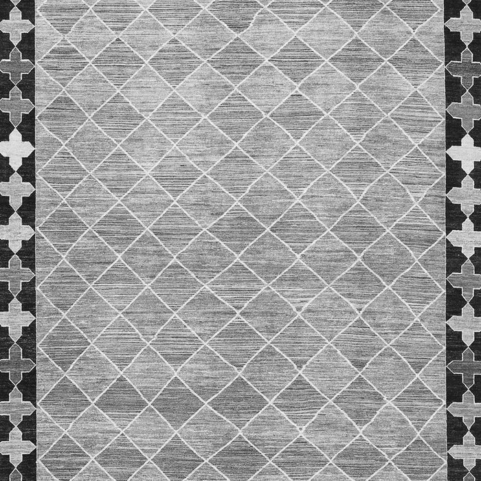 Southwestern Gray Country Rug, con308gry