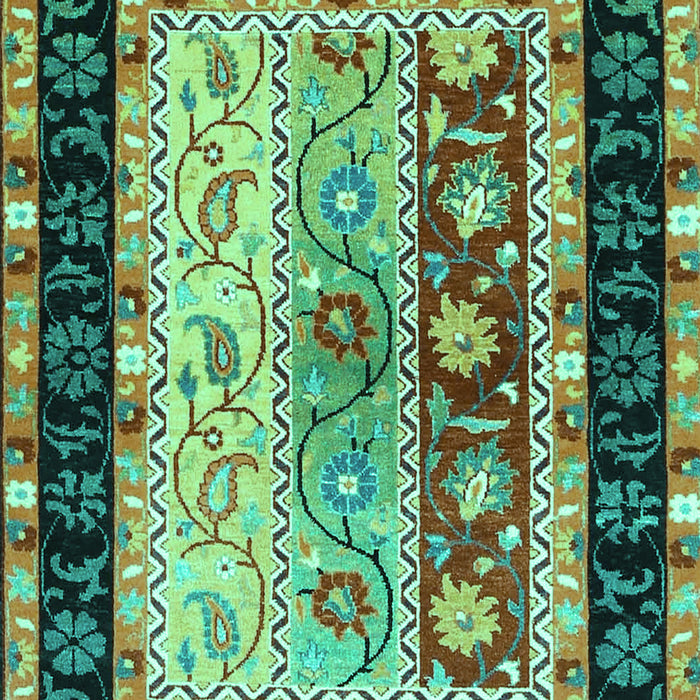 Machine Washable CON3090X Turquoise CON3090X Area Rugs, wshcon3090turq