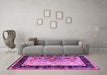 Machine Washable CON3090X Purple CON3090X Area Rugs in a Living Room, wshcon3090pur