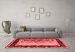 CON3090X Red Washable Rugs