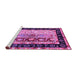 Sideview of Machine Washable CON3090X Purple CON3090X Area Rugs, wshcon3090pur