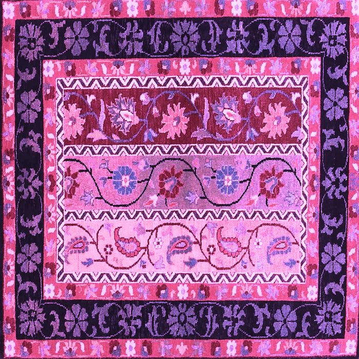 Square Machine Washable CON3090X Purple CON3090X Area Rugs, wshcon3090pur
