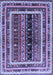 Oriental Blue Traditional Rug, con3091blu