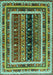 Oriental Turquoise Traditional Rug, con3091turq