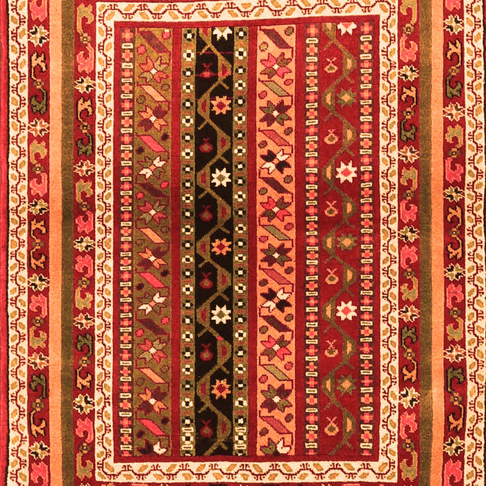 Oriental Orange Traditional Rug, con3091org