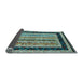 Sideview of Abstract Light Blue Contemporary Rug, con3092lblu