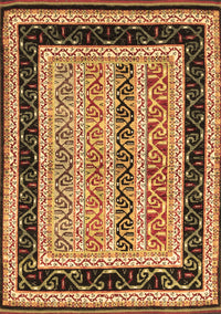 Abstract Brown Contemporary Rug, con3092brn