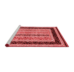 Contemporary Red Washable Rugs