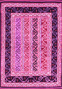 Abstract Pink Contemporary Rug, con3092pnk