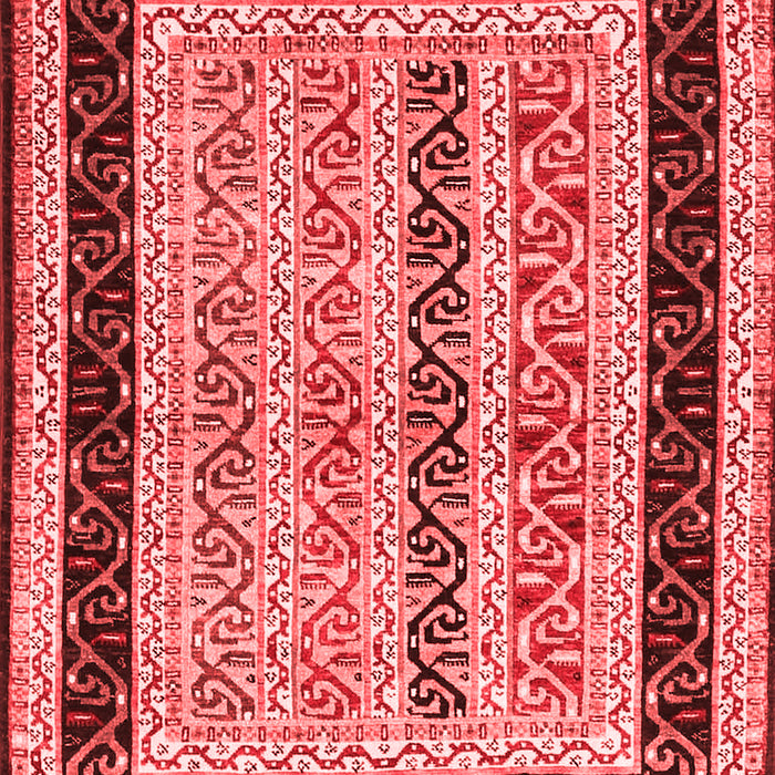 Abstract Red Contemporary Area Rugs