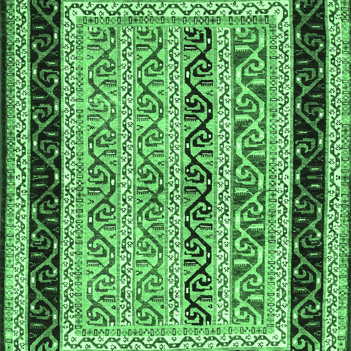 Abstract Emerald Green Contemporary Rug, con3092emgrn