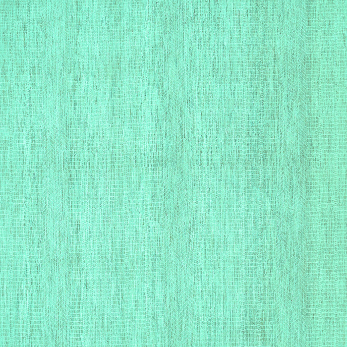 Square Solid Turquoise Modern Rug, con309turq