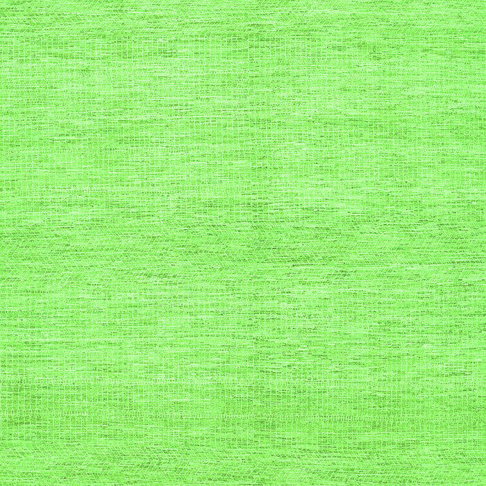 Serging Thickness of Machine Washable Solid Green Modern Area Rugs, wshcon309grn