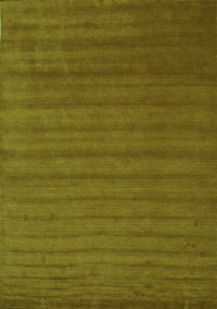 Abstract Green Contemporary Rug, con30grn