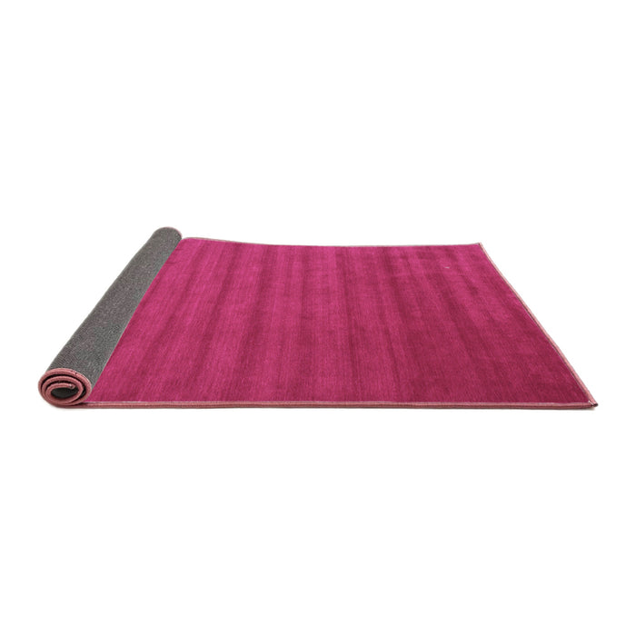 Sideview of Abstract Purple Contemporary Rug, con30pur
