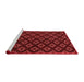 Contemporary Red Washable Rugs