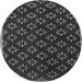 Machine Washable Abstract Gray Contemporary Rug, wshcon311gry