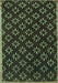 Machine Washable Abstract Turquoise Contemporary Area Rugs, wshcon311turq