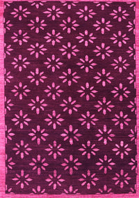 Abstract Pink Contemporary Rug, con311pnk