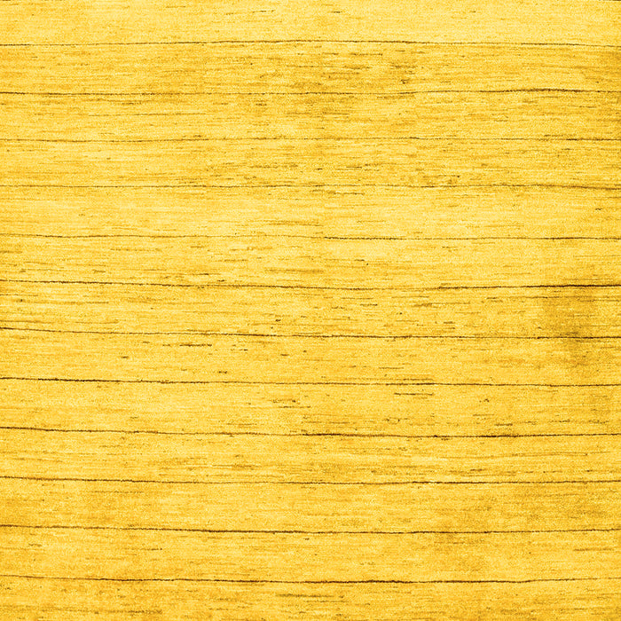 Abstract Yellow Contemporary Rug, con313yw