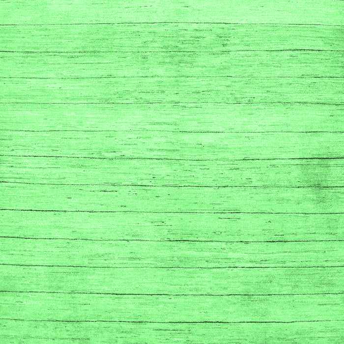 Machine Washable Abstract Emerald Green Contemporary Area Rugs, wshcon313emgrn