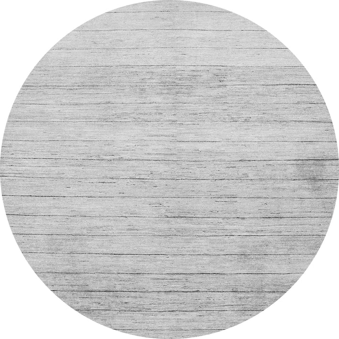Square Abstract Gray Contemporary Rug, con313gry