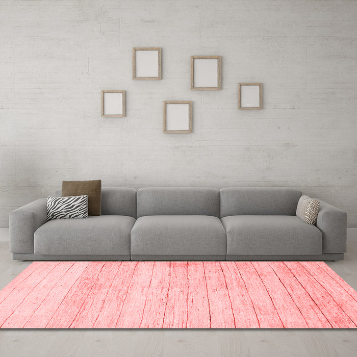 Contemporary Red Washable Rugs